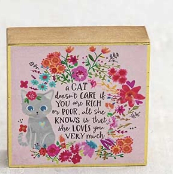 Cats Love Keepsake Box