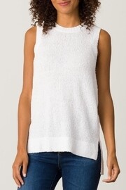 Margaret O'Leary Maya White Tank - XS Margaret O'Leary Maya White Tank - XS