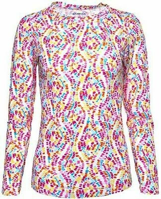 Ibkul Birthday Cake Crew Multi - XS Ibkul Birthday Cake Crew Multi - XS