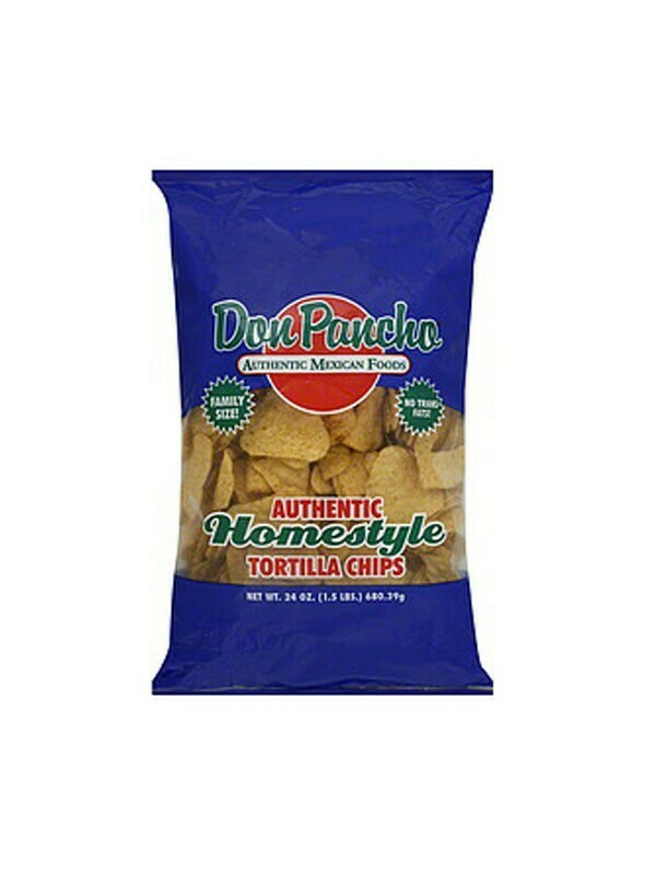 DON PANCHO HOMESTYLE TORTILLA CHIPS 595G