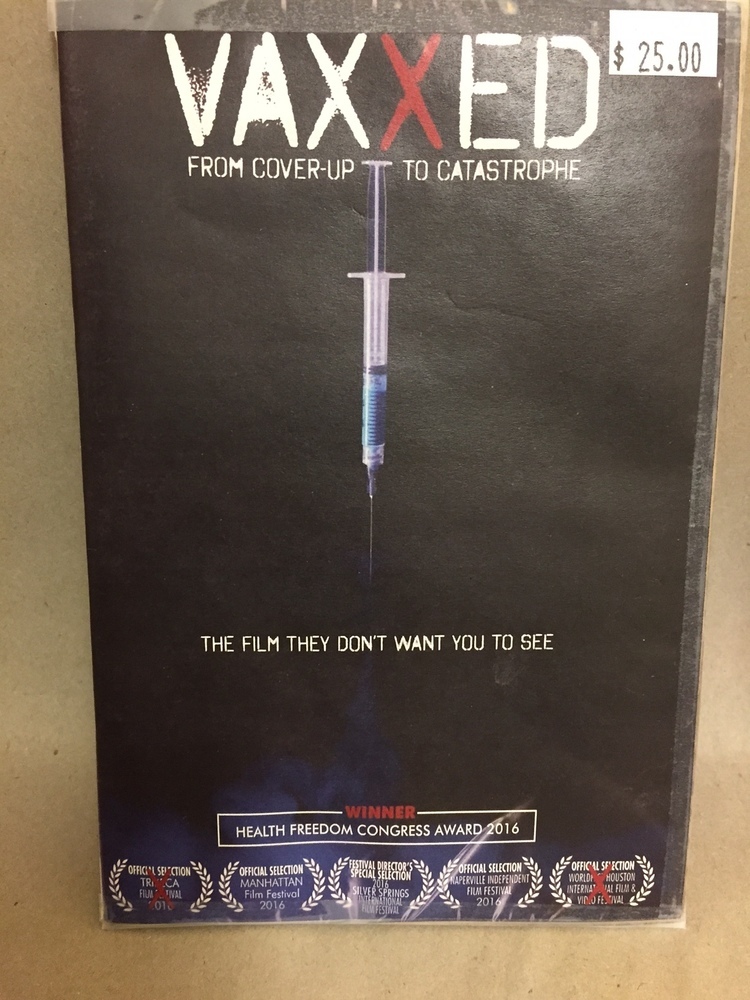 VAXXED From Cover-up to Catastrophe DVD VAXXED From Cover-up to Catastrophe DVD