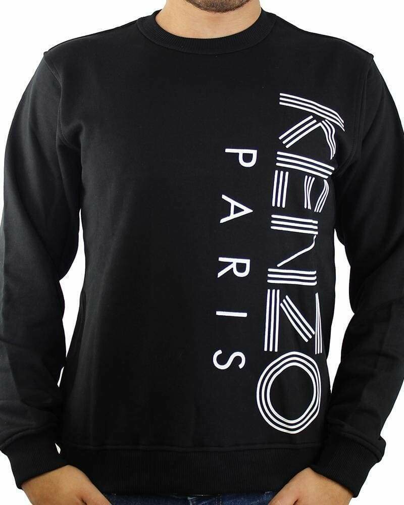 black kenzo sweatshirt mens