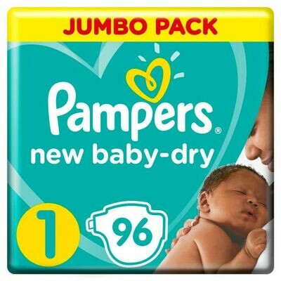 pampers size 1 96 pack