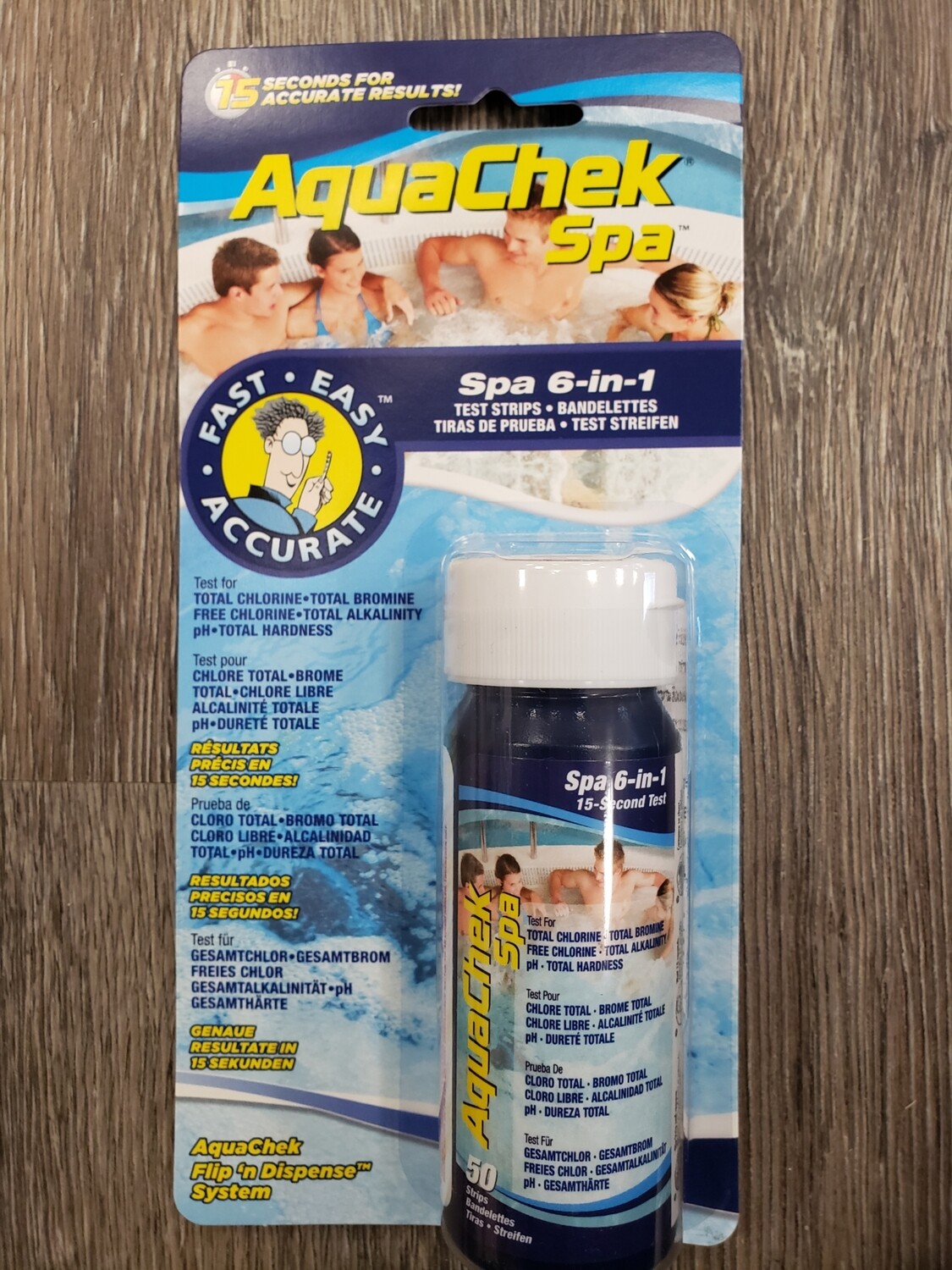 AQUACHEK 6IN1 SPA TEST STRIPS