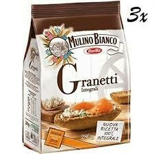 Mulino Bianco Whole wheat Granetti 280g Mulino Bianco Whole wheat Granetti 280g