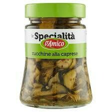 D'amico Caprese Courgettes 314ml D'amico Caprese Courgettes 314ml