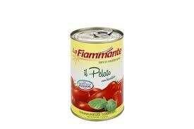 La Fiammante Peeled tomatoes with basil 400g La Fiammante Peeled tomatoes with basil 400g