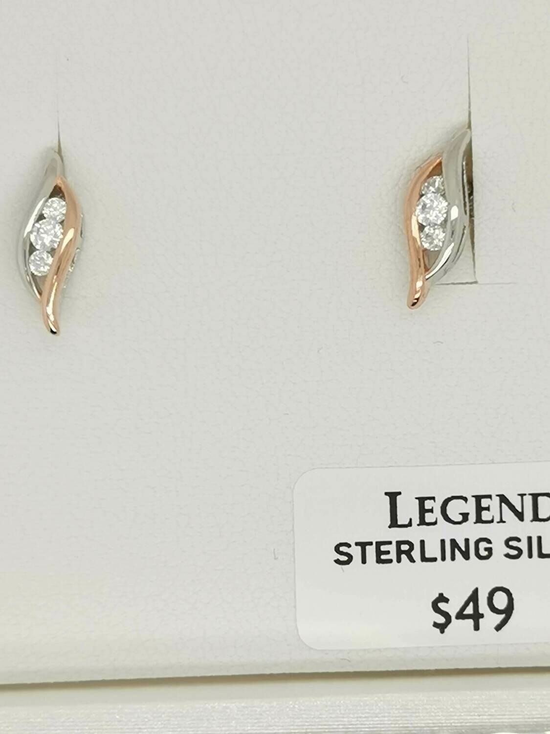 Legend Earrings Trinity Stone Legend Earrings Trinity Stone