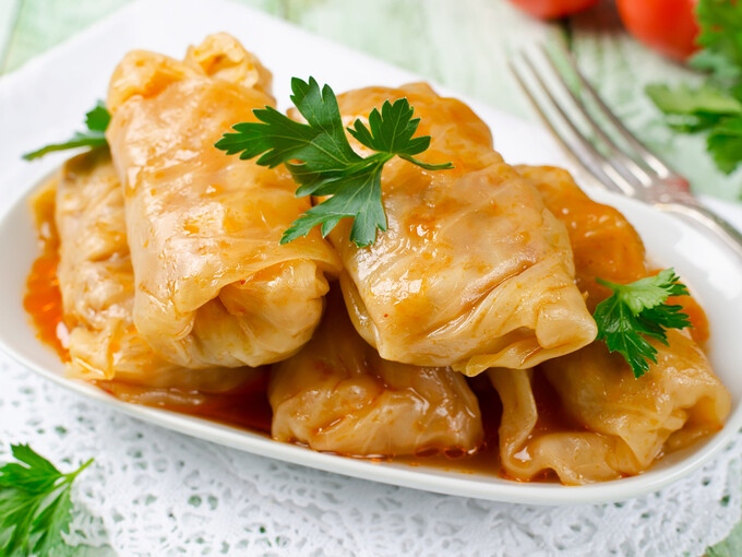 Голубцы с гречкой и грибами Голубцы с гречкой и грибами