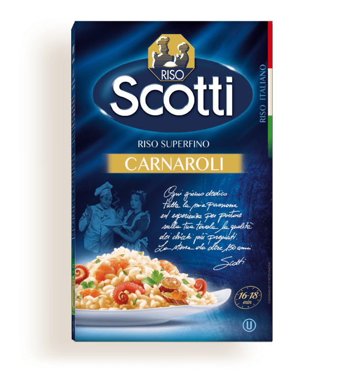 Riso Carnaroli Scotti 1kg Riso Carnaroli Scotti 1kg
