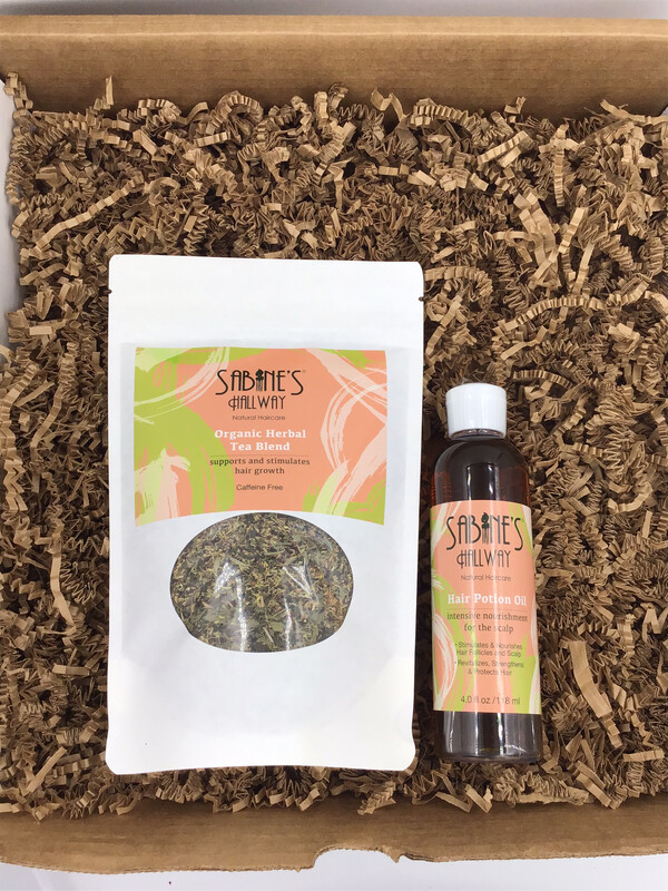 Organic Herbal Tea Blend & Hair Potion Oil Organic Herbal Tea Blend & Hair Potion Oil
