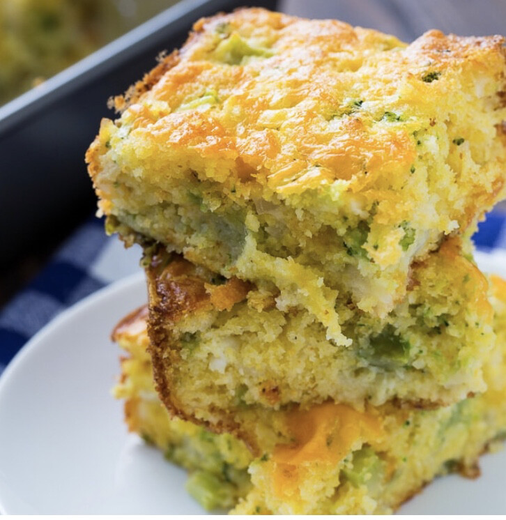 Broccoli Cornbread Per Square Broccoli Cornbread Per Square