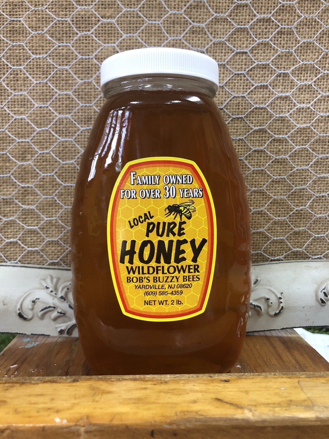 Honey - 2lb Jar, NJ local Honey - 2lb Jar, NJ local