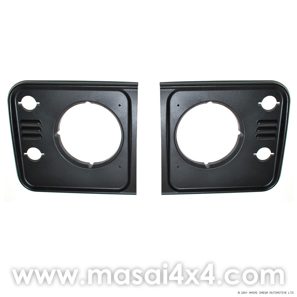Headlamp Surrounds - Defender 90/110 - 2007 onwards (PUMA) - PAIR Headlamp Surrounds - Defender 90/110 - 2007 onwards (PUMA) - PAIR