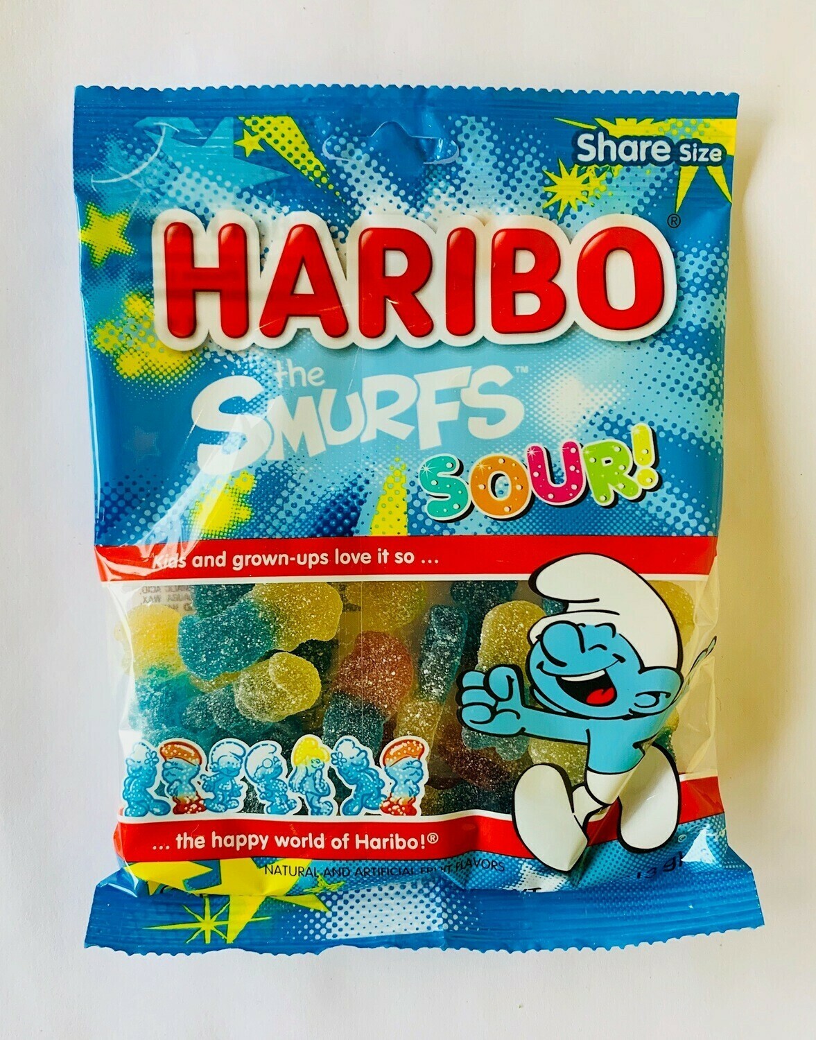 Haribo The Smurfs Sour! Haribo The Smurfs Sour!