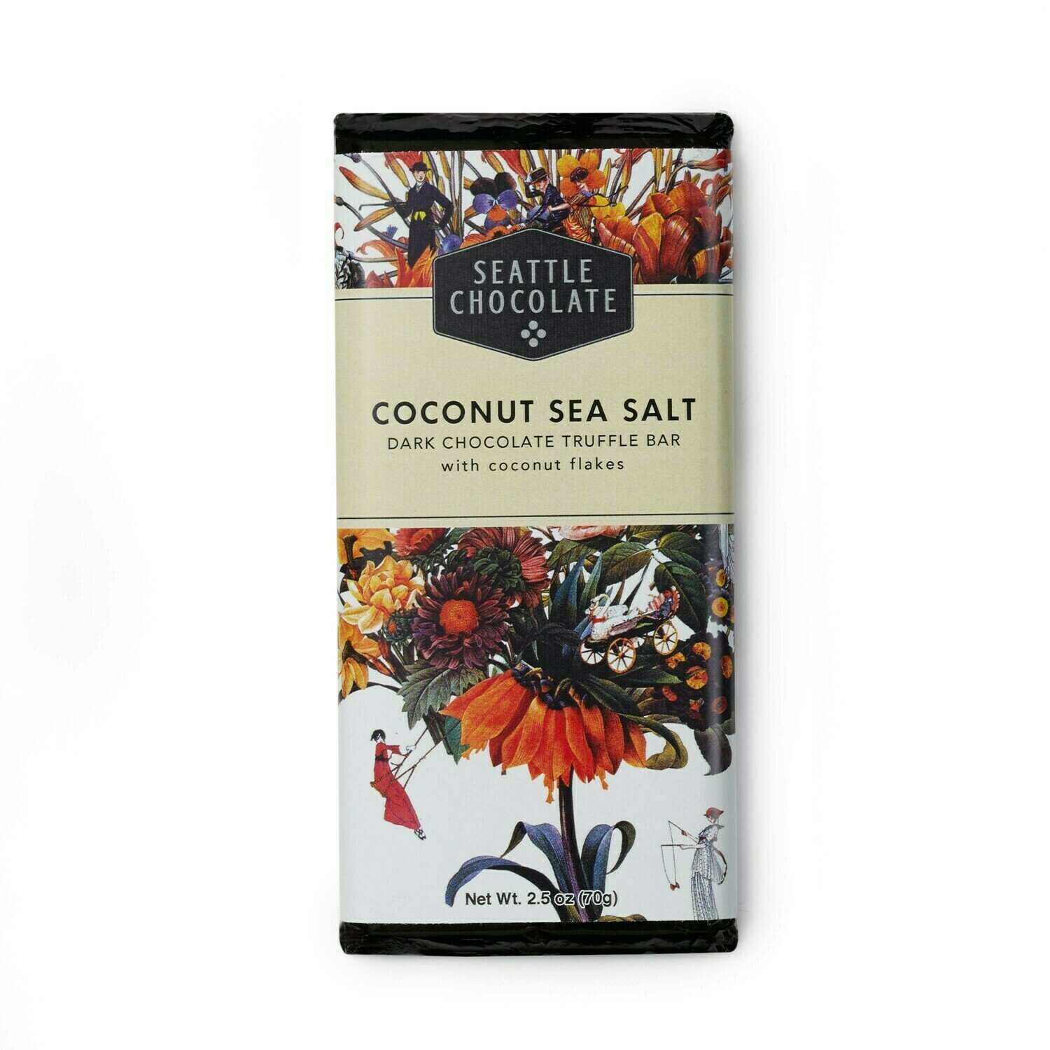 Coconut Sea Salt Truffle Bar Coconut Sea Salt Truffle Bar