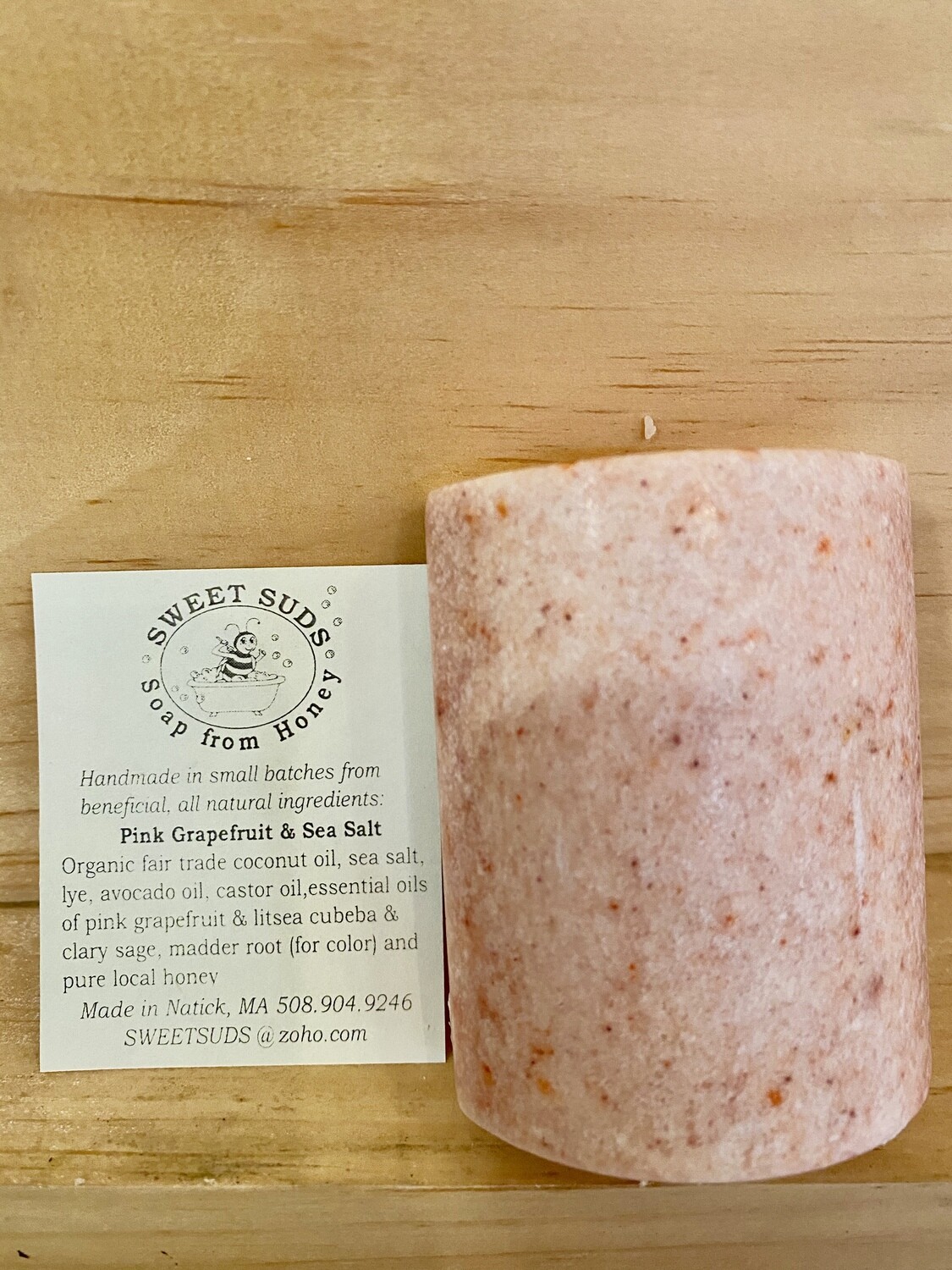 Sweet Suds | Pink Grapefruit & Sea Salt Soap Sweet Suds | Pink Grapefruit & Sea Salt Soap