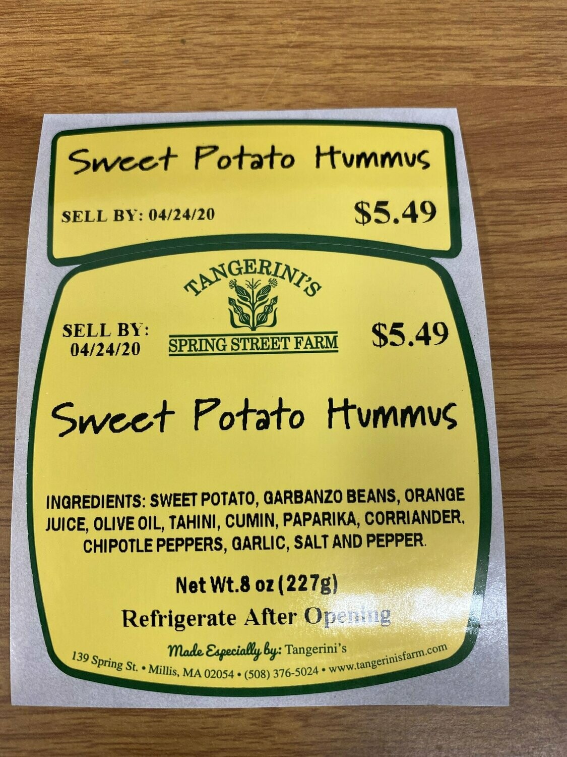 FP Sweet Potato Hummus FP Sweet Potato Hummus