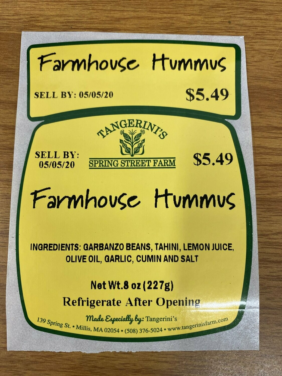 FP Farmhouse Hummus FP Farmhouse Hummus