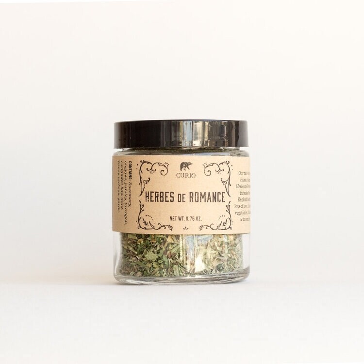 Curio Herbes de Romance Jar Curio Herbes de Romance Jar