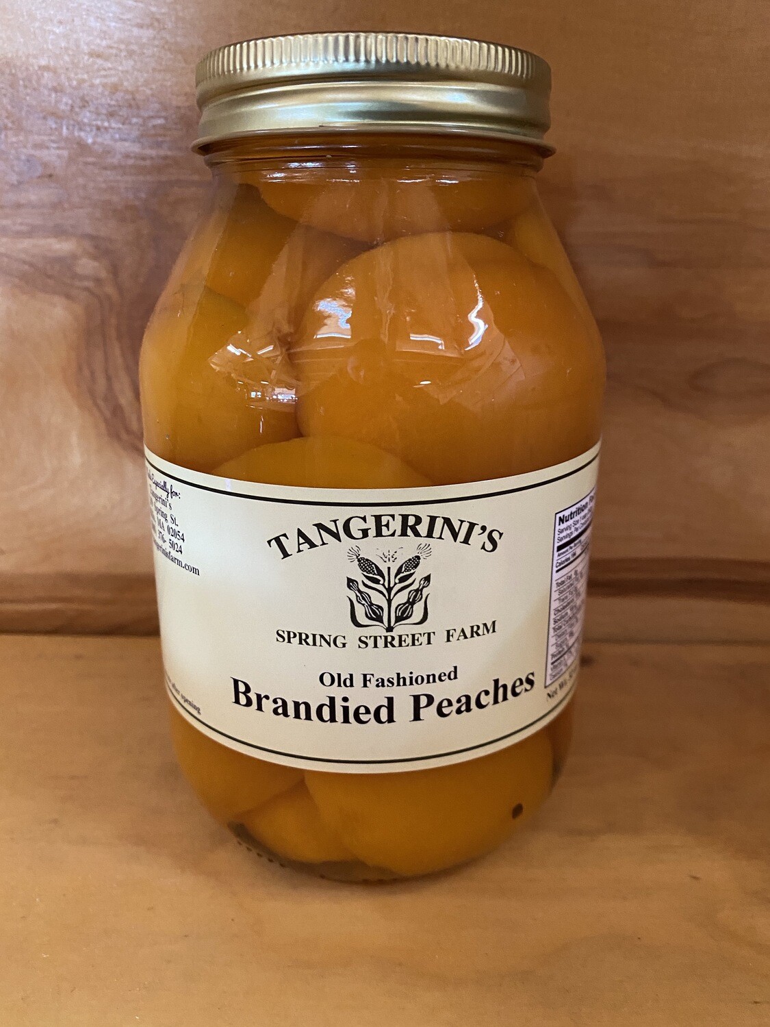 Brandied Peaches Brandied Peaches
