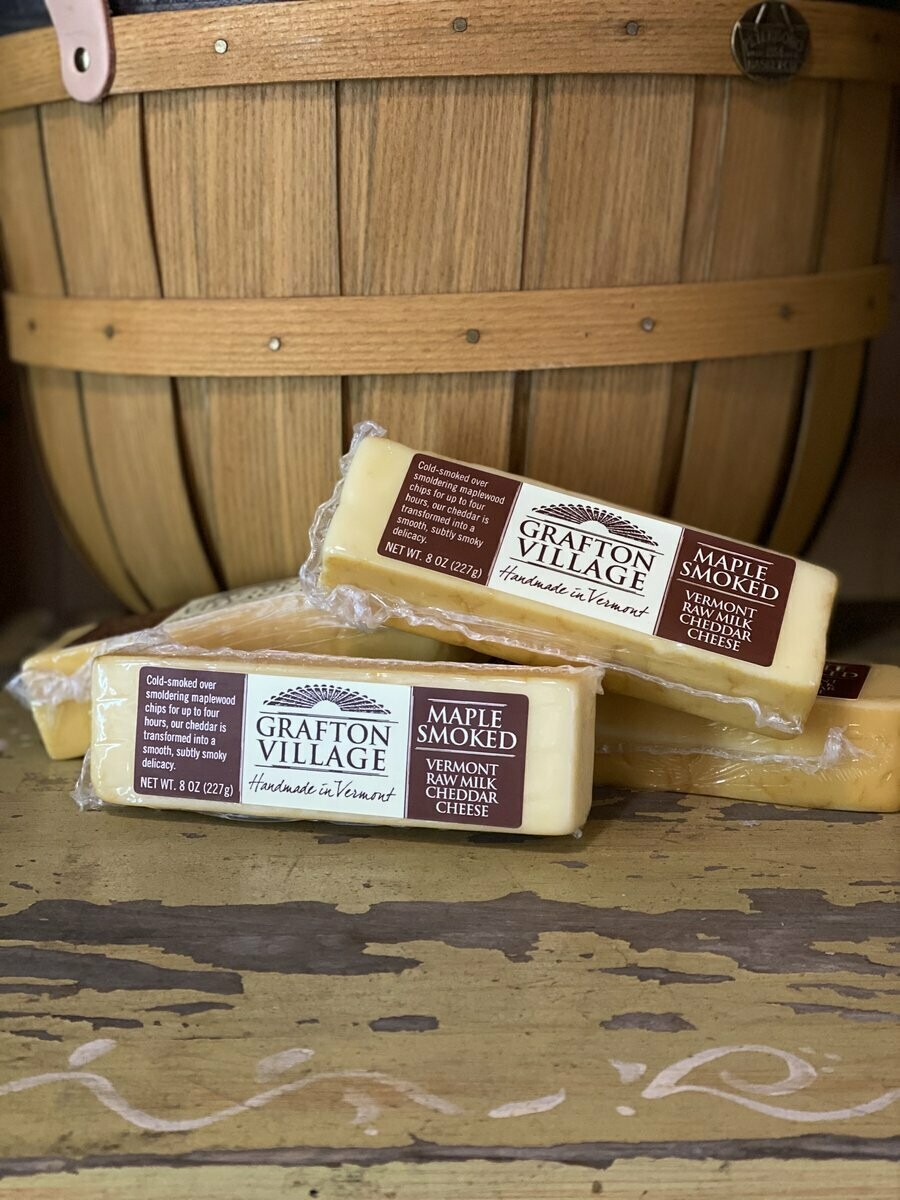 Grafton Village Maple Smoked Cheddar Grafton Village Maple Smoked Cheddar