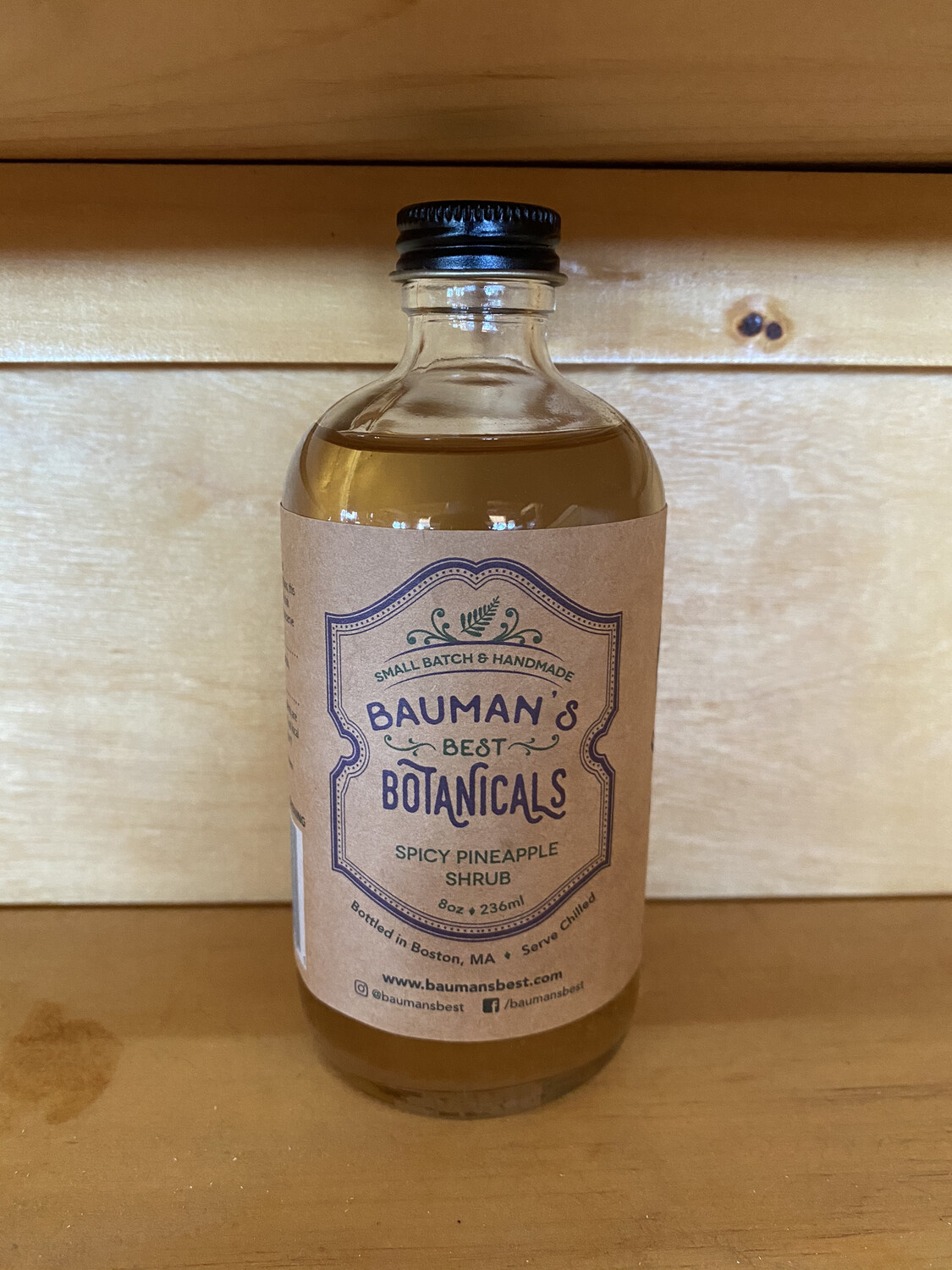 Spicy Pineapple Shrub | Bauman’s Best Botanicals Spicy Pineapple Shrub | Bauman’s Best Botanicals