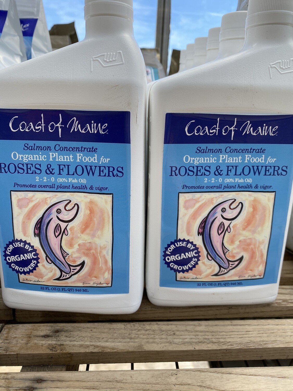 Organic Salmon Concentrate | Coast of Maine | Quart Organic Salmon Concentrate | Coast of Maine | Quart