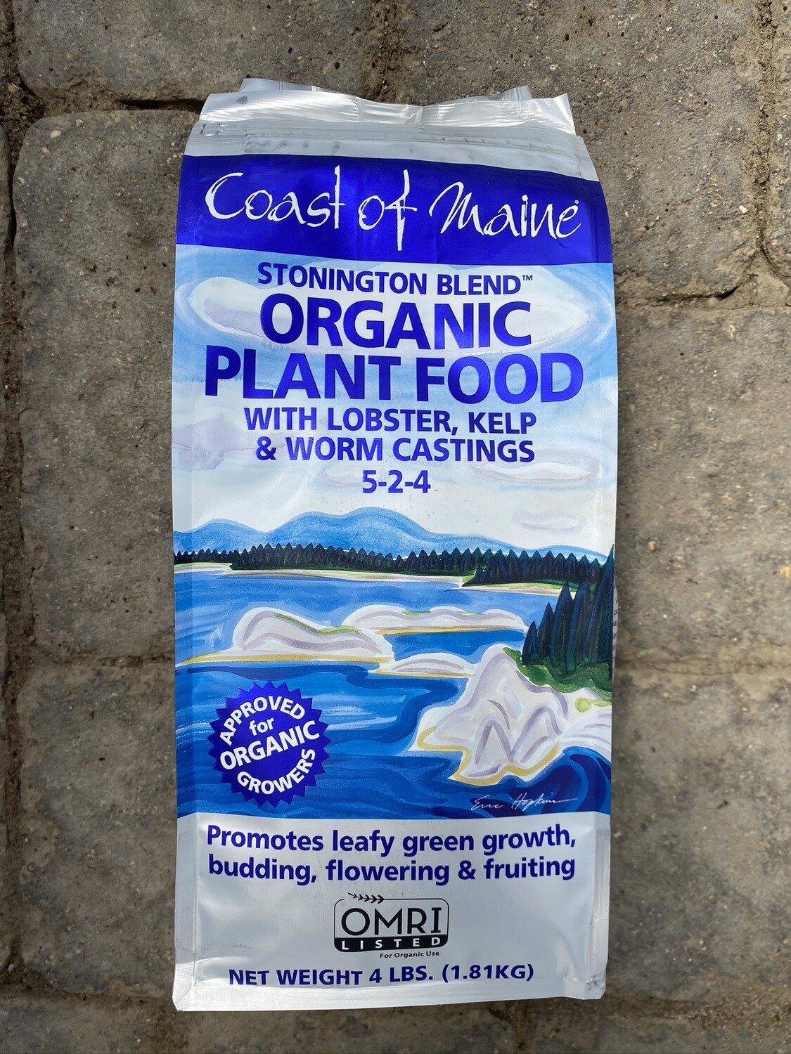 Stonington Blend | Organic Plant Food | Coast of Maine | 4lb Stonington Blend | Organic Plant Food | Coast of Maine | 4lb