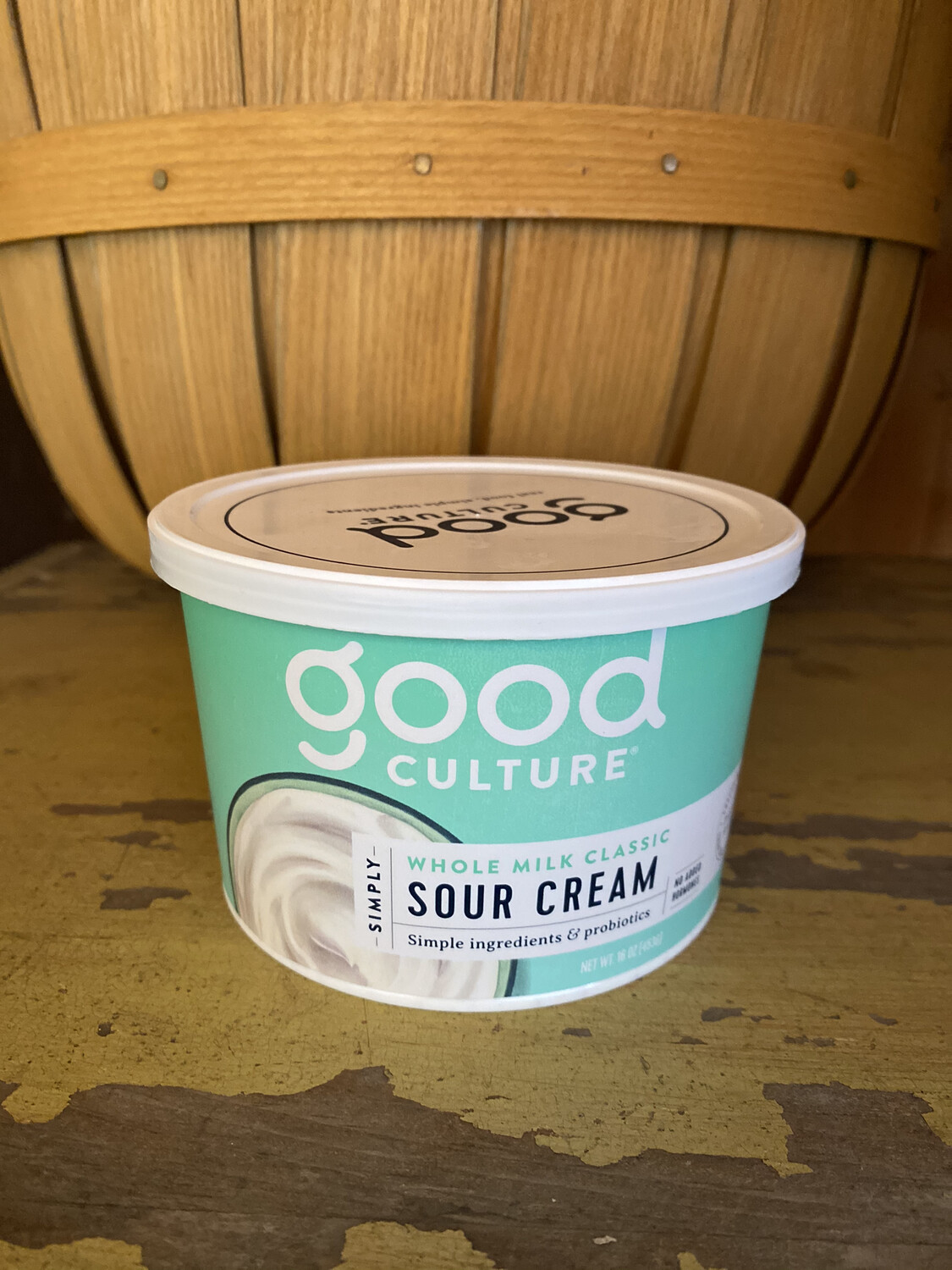 Good Culture | Whole Milk Sour Cream | 16oz Good Culture | Whole Milk Sour Cream | 16oz