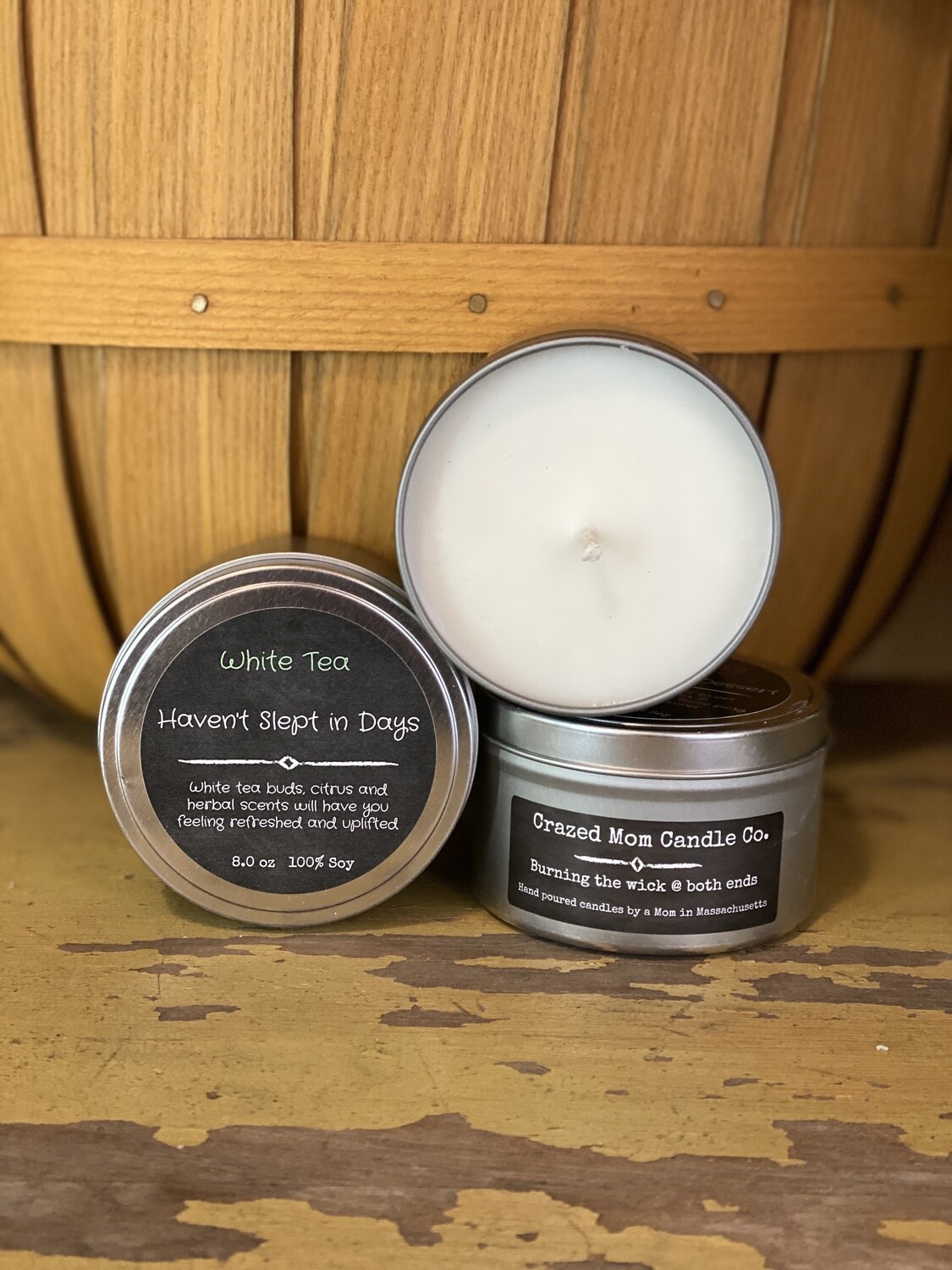 White Tea | Crazed Mom Candle Co. White Tea | Crazed Mom Candle Co.