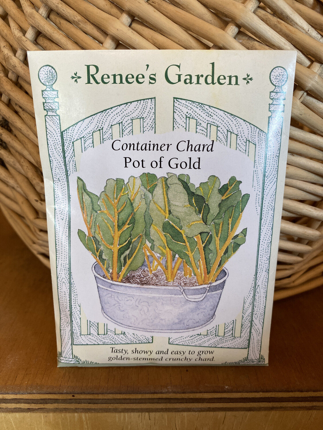 Container Chard Pot of Gold | Renee’s Garden Seed Pack | Past Year’s Seeds | Reduced Price Container Chard Pot of Gold | Renee’s Garden Seed Pack | Past Year’s Seeds | Reduced Price