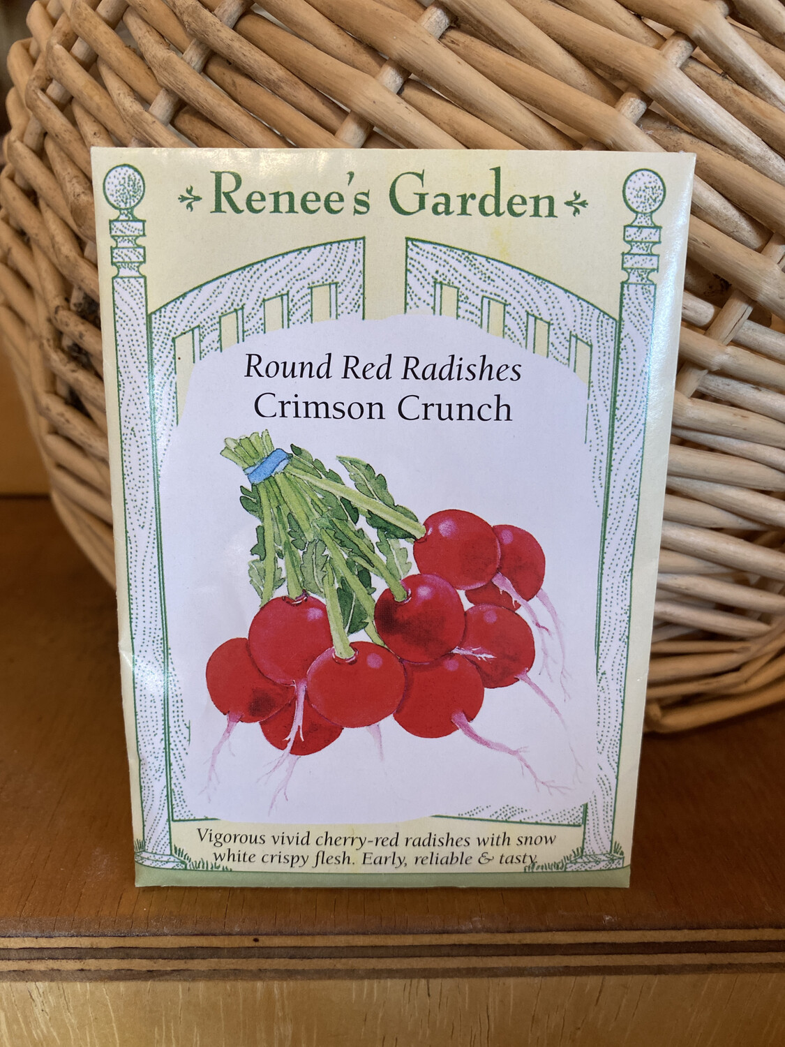 Round Red Radishes Crimson Crunch | Renee’s Garden Seed Pack | Past Year’s Seeds | Reduced Price Round Red Radishes Crimson Crunch | Renee’s Garden Seed Pack | Past Year’s Seeds | Reduced Price