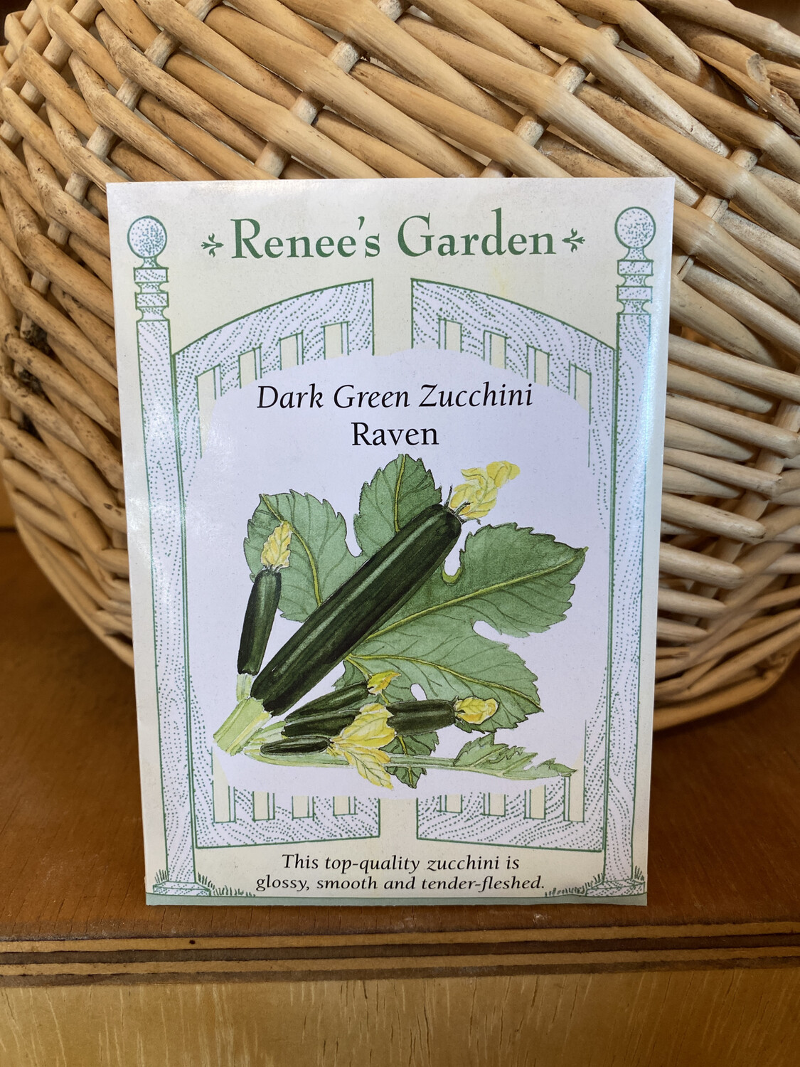 Dark Green Zucchini Raven| Renee’s Garden Seed Pack | Past Year’s Seeds | Reduced Price Dark Green Zucchini Raven| Renee’s Garden Seed Pack | Past Year’s Seeds | Reduced Price