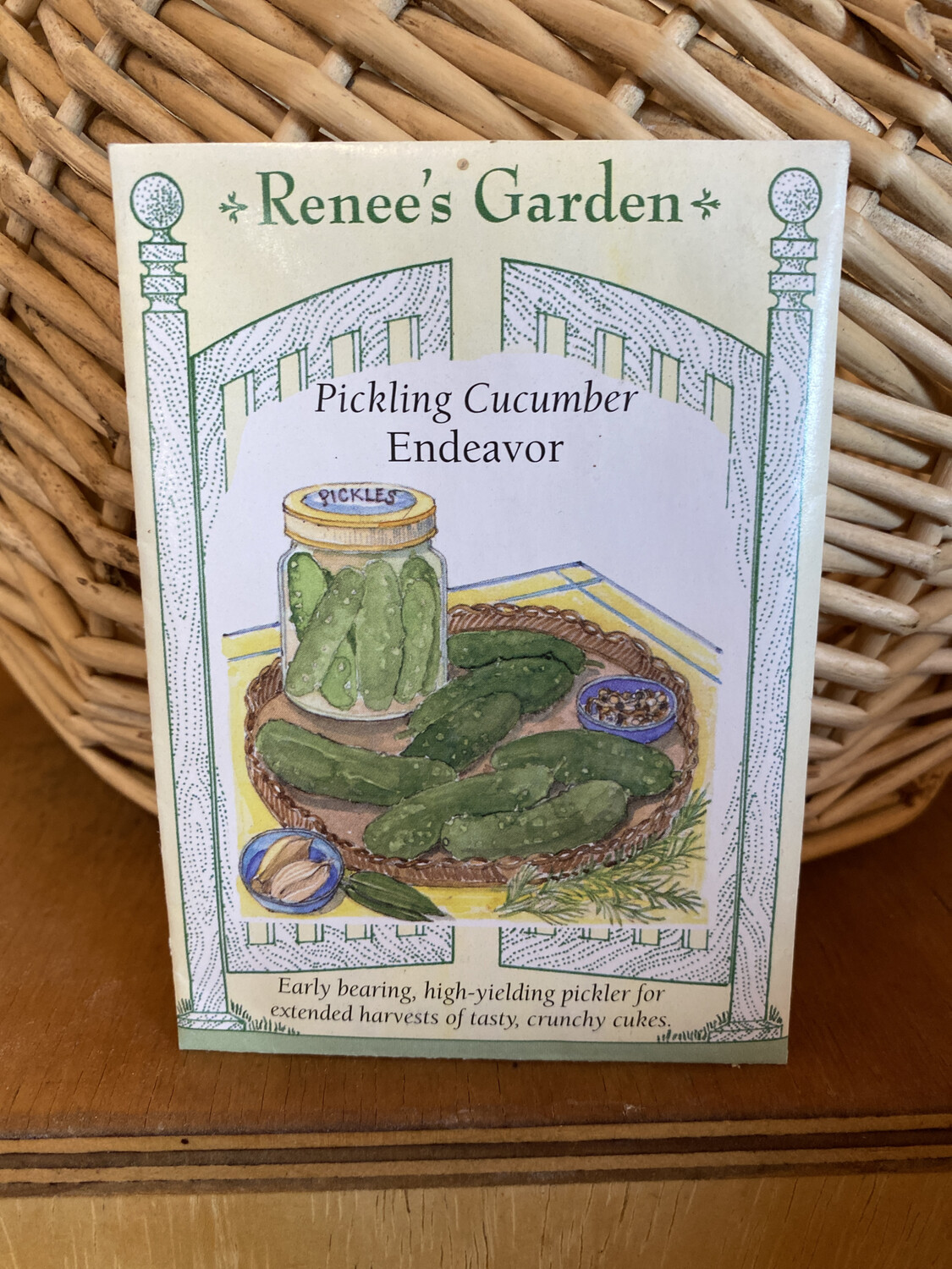 Pickling Cucumber Endeavor | Renee’s Garden Seed Pack | Past Year’s Seeds | Reduced Price Pickling Cucumber Endeavor | Renee’s Garden Seed Pack | Past Year’s Seeds | Reduced Price