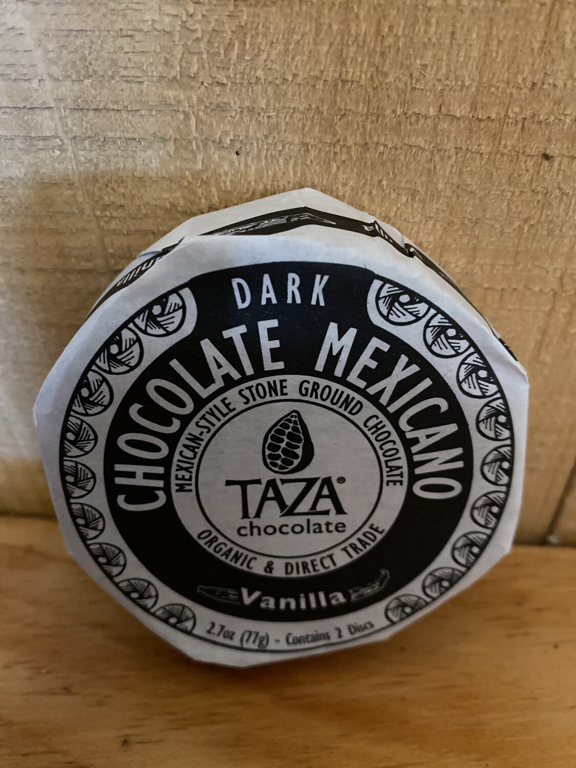 Taza Chocolate Disc | Vanilla | 2.7oz Taza Chocolate Disc | Vanilla | 2.7oz