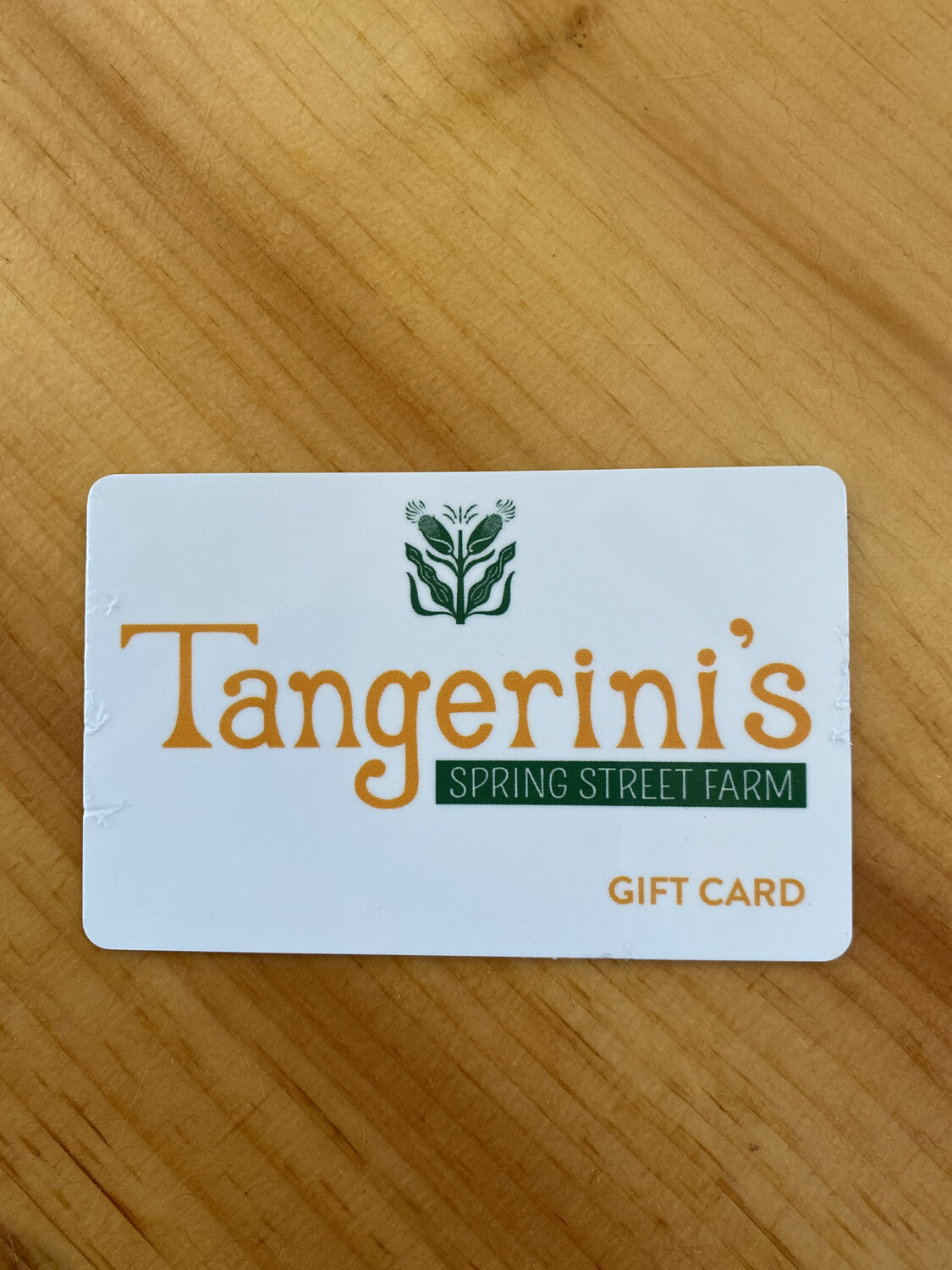 Tangerini's $25 Gift Card Tangerini's $25 Gift Card