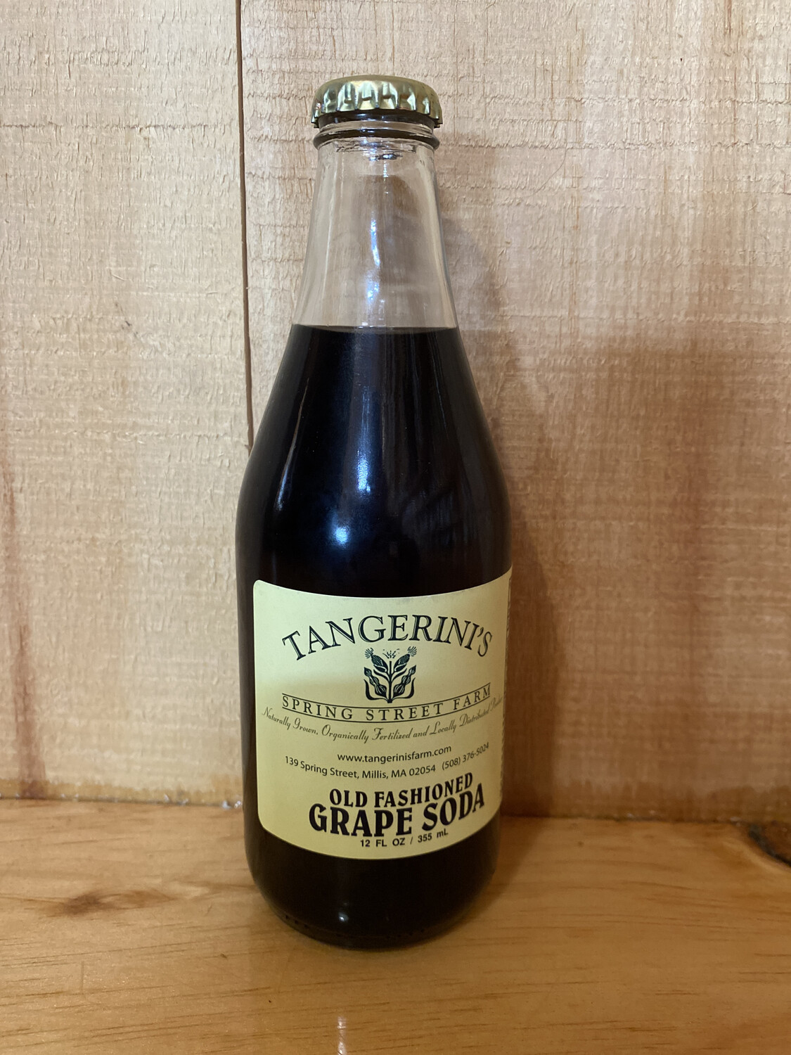 Tangerini's Soda | Grape | 12oz Tangerini's Soda | Grape | 12oz