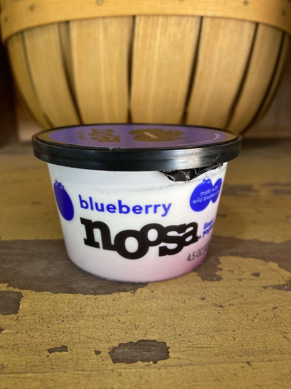 Noosa Yogurt | Blueberry | 4.5oz Noosa Yogurt | Blueberry | 4.5oz