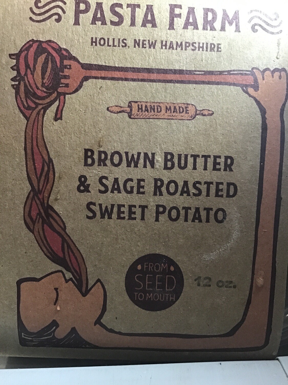 Valicenti Brown Butter & Sage Roasted Sweet Potato Ravioli Valicenti Brown Butter & Sage Roasted Sweet Potato Ravioli