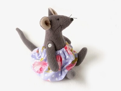 rat stuffed animal pattern