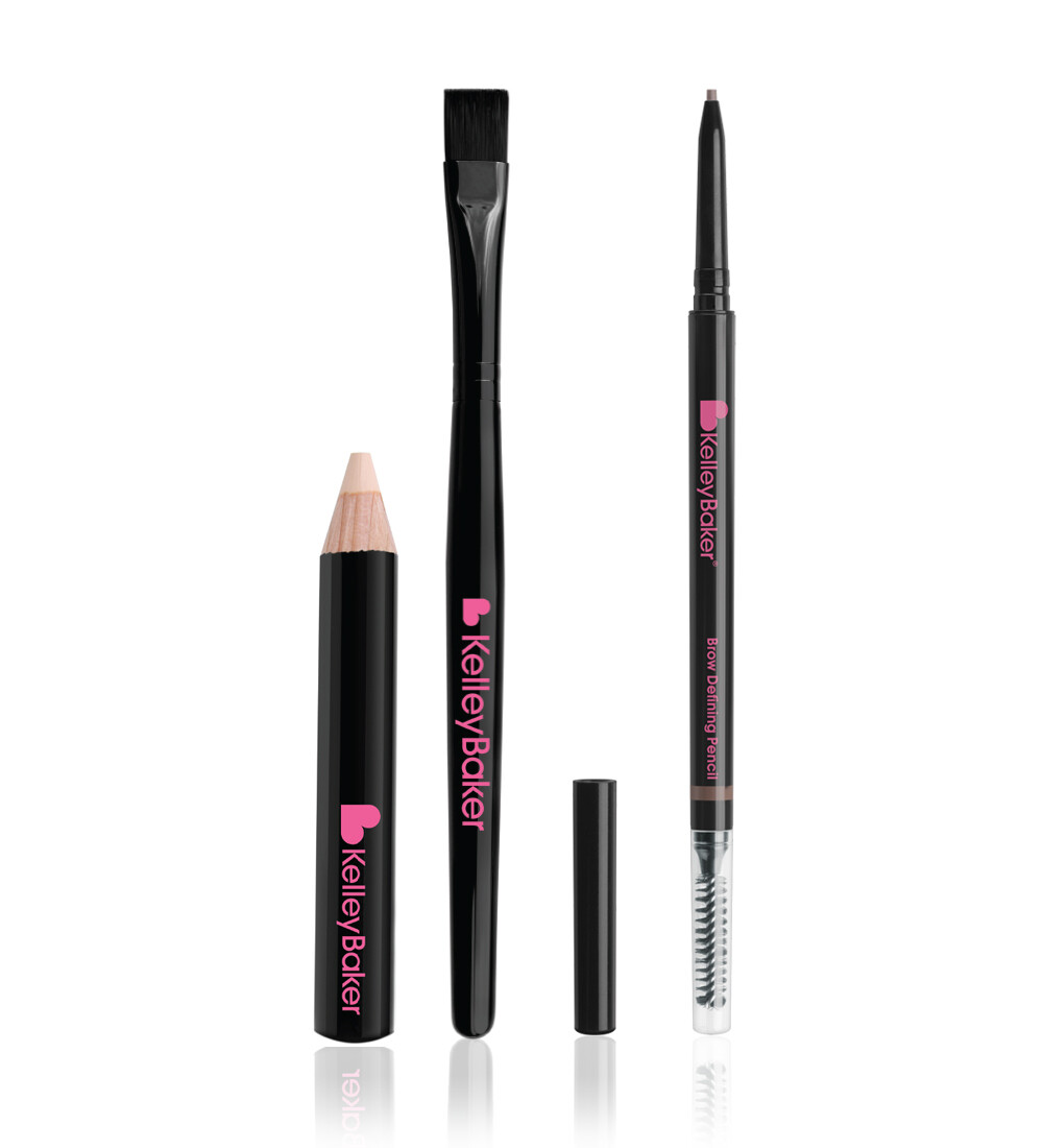 Kelley Baker Brows Three Bee Kit (DARK BROWN/TAN) Kelley Baker Brows Three Bee Kit (DARK BROWN/TAN)