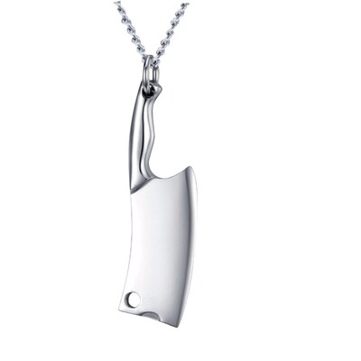 Colgante de Chef, Cuchillo de Cocina de acero Inoxidable Colgante de Chef, Cuchillo de Cocina de acero Inoxidable