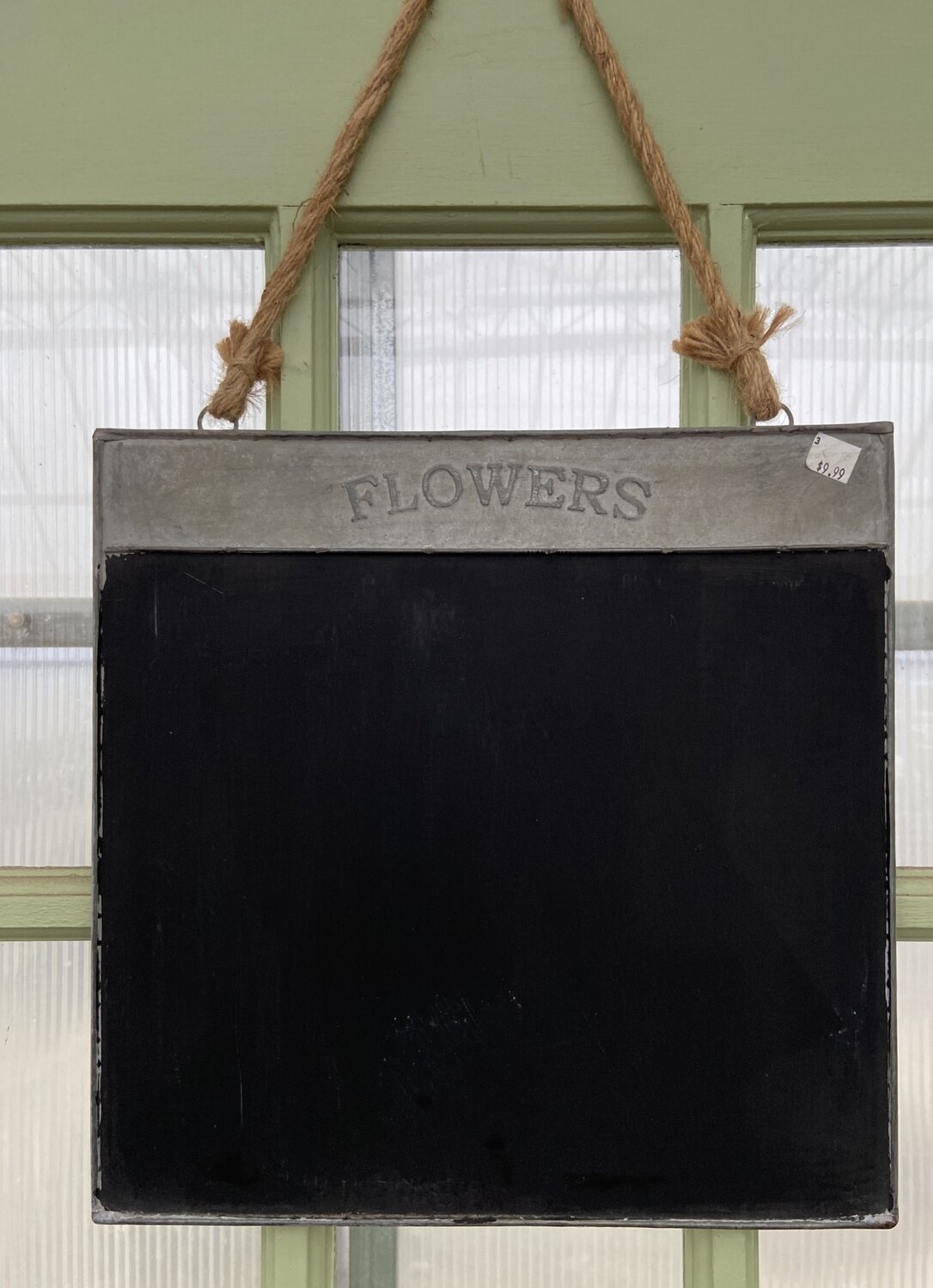 Hanging Flower Blackboard Hanging Flower Blackboard