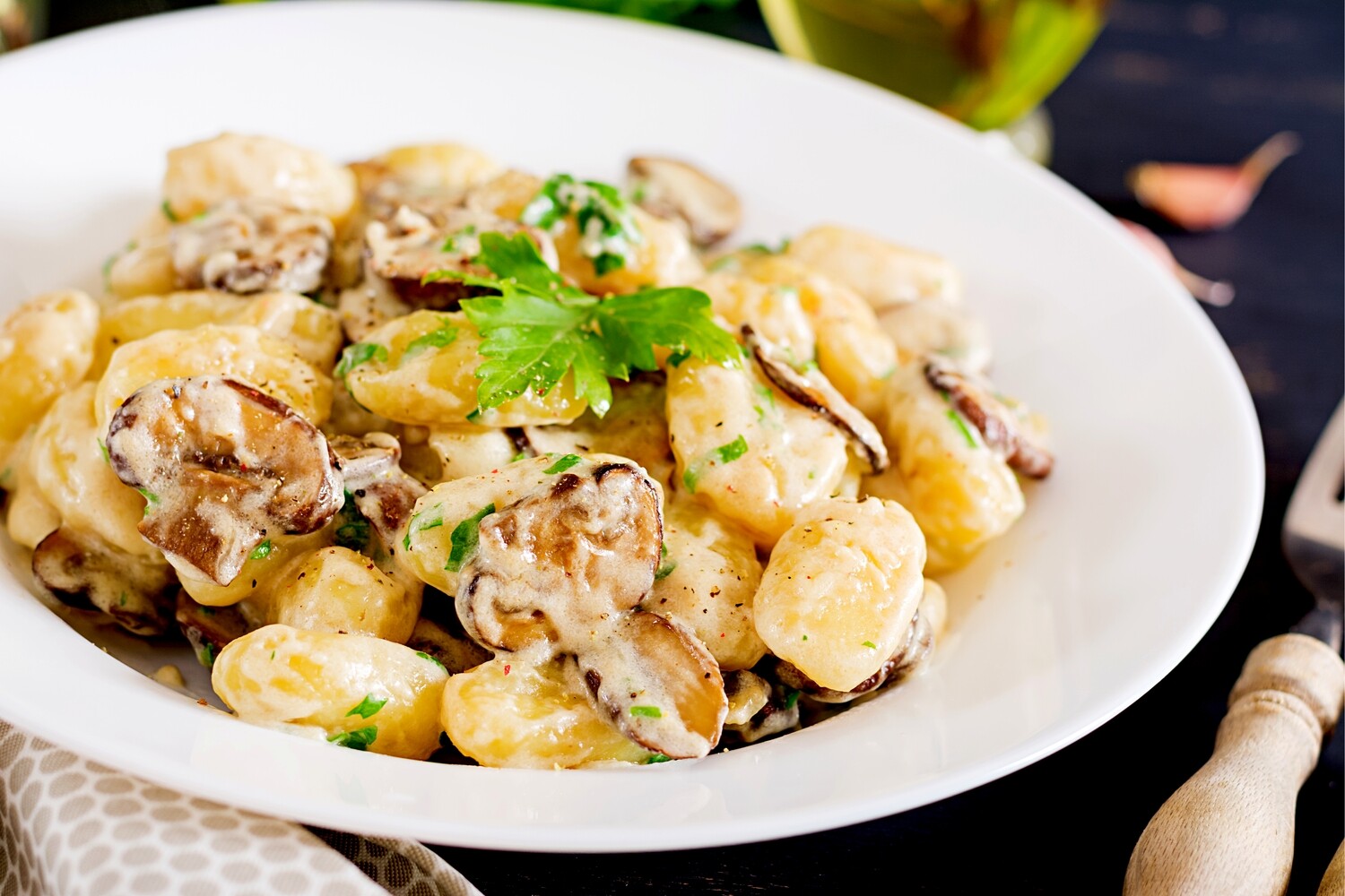 Gnocchi ai Porcini (Vegetarian) Gnocchi ai Porcini (Vegetarian)