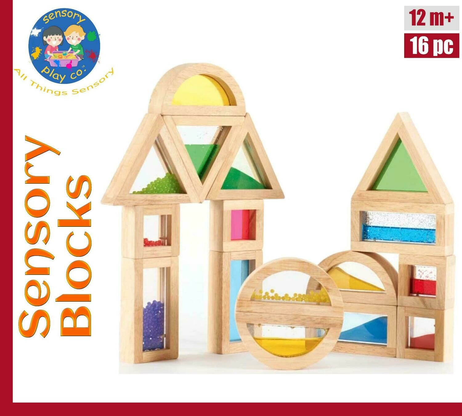 sensory wooden blocks