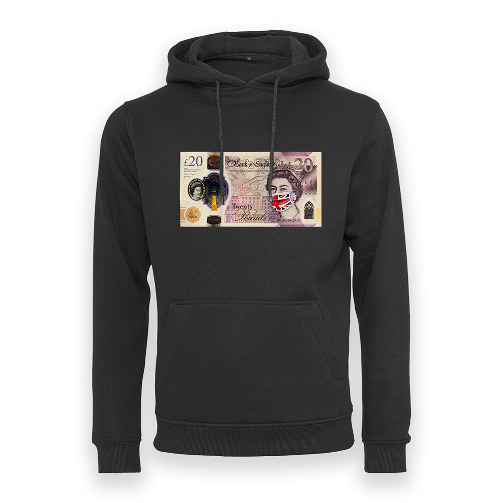 SINGLE £20 NOTE HOODIE SINGLE £20 NOTE HOODIE