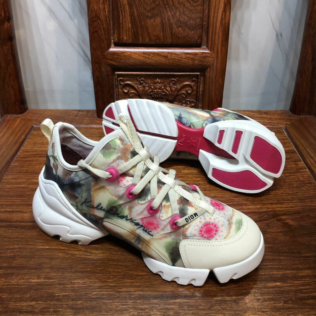 dior floral sneakers