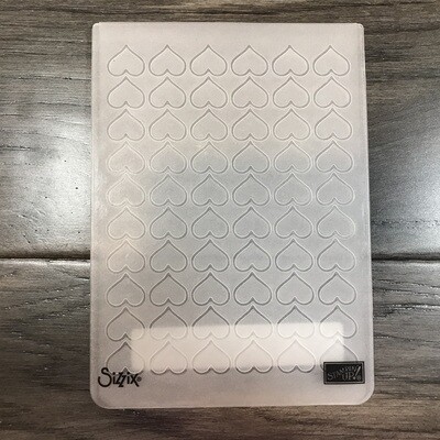 Happy Heart Embossing Folder Happy Heart Embossing Folder