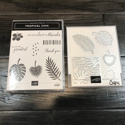 Tropical Chic Clear-Mount Bundle Tropical Chic Clear-Mount Bundle